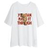 Camiseta de mujer embarazada de verano de algodón de manga corta, camisa de largo medio, suelta, de talla grande, ropa de verano para mujer embarazada pequeña, traje de camiseta
