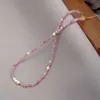 Collar Sencillo de Cristal Facetado Amatista con Perla de Agua Dulce Cadena para Clavícula Pulsera Collar Elegante