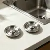 Tapón de fuga de estanque fregadero de cocina placa de cubierta de sellado de acero inoxidable baño inodoro alcantarilla a prueba de insectos cubierta redonda para desagüe de piso