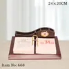 Fábrica de Origen 2026 Calendario de Escritorio de Secuoya de Gama Alta Adorno de Escritorio Ejecutivo de Madera de Lujo para Oficina