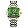 Marca Suiza Nuevo Reloj Mecánico Totalmente Automático Reloj Multifunción Reloj para Hombre Transmisión en Vivo Comercio Exterior Transfronterizo Nuevo Producto