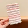 Diademas de pelo coloridas y frescas para mujer, adecuadas para coletas altas y moños, gomas elásticas de alta elasticidad que no dañan el cabello, accesorios para el cabello duraderos