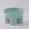 Comedero para Mascotas Patas de Elefante Transfronterizo, Comedero para Gatos, Comedero para Gatos con Protección de Vértebras Cervicales, Bebedero Grande, Comedero Inclinado de Patas Altas, Antiderrames