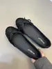 Zapatos Planos de Satén Redondos y Suaves con Lazo para Mujer, Nuevo Estilo Primavera y Otoño 2026, Zapatos de Ballet de Suela Suave, Versátiles