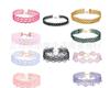 Gargantilla de cadena de clavícula de encaje Cyber Celebrant negra, gargantilla gótica de encaje, traje de cadena de clavícula para mujer, mecanizable