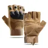 Guantes Tácticos de Dedo Completo para Entrenamiento de Ciclismo al Aire Libre de Primavera y Otoño, Guantes de Invierno a Prueba de Frío con Forro de Lana, Antideslizantes y Resistentes al Desgaste