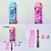 Popular Kpop Transfronterizo Cazador de Demonios Grupo Femenino Set de Lápices Borrador Lápiz Regla Papelería Estudiantil Combo Regalo Premio