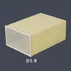 Caja de Zapatos Transparente Pequeña con Tapa abatible Transfronteriza, Organizador de Almacenamiento de Zapatos, Caja de Zapatos de Plástico para Almacenamiento en el Hogar, Gabinete de Zapatos Engrosado al por Mayor