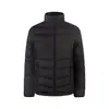 Nova jaqueta de plumas leve de gola alta para o inverno para homens, casaco esportivo casual quente, estilo casal, versátil e modelador, moderno