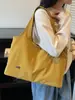 Bolsa de Lona Versátil Transfronteiriça Bolsa de Ombro Grande Capacidade Estilo Coreano Estilo Preguiçoso Bolsa para o Dia a Dia Bolsa de Compras Bolsa Tote Leve