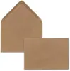Envelopes Estilo Ocidental Amazon, Envelopes Brancos, Envelopes de Papel Kraft Amarelo, Coloridos Não. 2 e nº. 7 Envelopes Gomados