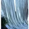 Tela de Folia Dorada de una Cara para Decoración de Fondos de Bodas y Festivales, Cortina de Boda, Tela para Ropa de Escenario, Cortina
