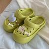 Zuecos de Verano para Mujer, Lindos, con Temática de Perros, para Playa y Exteriores, Antideslizantes, Sandalias de Moda y con Estilo