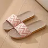 Zapatos Adhesivos Antideslizantes de Tira Ancha Postparto, Pantuflas Suaves Ligeras Transpirables para el Hogar con Suela Suave, Pantuflas de Lino para Pareja de Todas las Estaciones para Hombres y Mujeres