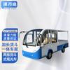 Fabricante de autobús turístico eléctrico tipo camioneta de dos filas de cinco asientos con caja de carga, lugar escénico, transporte de carga, camioneta de doble fila, autobús turístico