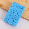 Esponja lavavajillas de algodón de pulpa de madera natural, esponja absorbente para limpieza de cocina, bloque de esponja, cepillo sin aceite, cuenco, esponja de pulpa de madera de color