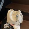 Verano Popular Cadena Bolso Pequeño Mujer 2025 Nuevo Combinable Moda Bolso de Hombro Moda Corea del Sur Nicho Bolso Balde