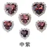 Fábrica en stock suministro directo estilo amor cobre puro vidrio diamante accesorios de diamante cosidos a mano accesorios para el cabello hechos a mano por uno mismo materiales para ropa
