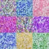 Cuentas de arroz de 4 mm ojo de gato jade vidrio de hielo cuentas de arroz sueltas pulsera de cuentas hecha a mano collar accesorios de joyería para DIY