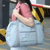 Bolsa de Armazenamento de Viagem Dobrável Impermeável Organizador de Roupas Portátil Grande Capacidade Capa Superior de Mala Trolley Bolsa de Viagem