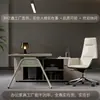 Escritorio de jefe Escritorio de oficina Escritorio de supervisor Gerente escritorio de oficina Escritorio de oficina Mueble combinado de escritorio y silla para una persona Escritorio de oficina