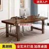 Mesa de madera maciza, escritorio para estudiantes, escritorio para el hogar, mesa de estudio sencilla, escritorio para sala de estar, mesa de computadora para niños