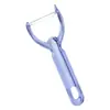 Cuchillo Pelador Plástico PP Pelador Multifuncional Pelador de Patatas Casero Pelador de Verduras y Frutas Gadget de Cocina