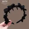 Nova Faixa de Cabeça com Laço de Tecido Estilo Coreano e Japonês para Mulheres, Acessório de Cabelo Elegante e Sofisticado para Uso Diário