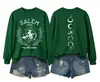 Salem 1692 se perdieron el estilo europeo, sudadera de otoño e invierno para mujer, moderna y versátil de Amazon
