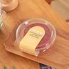 Caja de embalaje para rollo de pastel Queen, rollo de pastel de piel de tigre suizo, caja de embalaje para postre de pastelería desechable redonda cortada