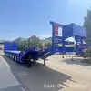 Ventas Transfronterizas de Remolques de Plataforma Baja para Transporte de Artículos Grandes, Semirremolques para Transporte de Maquinaria de Ingeniería, Semirremolques de Plataforma Baja para Transporte de Contenedores