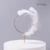 Decoración de Pastel de Cumpleaños de Celebridad de Internet Corona Adornos Tiara de Perlas de Reina para Niños Accesorios de Sombrerería para Adultos