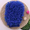 Guantes de Limpieza para Coche de Chenilla, Herramientas de Lavado de Coches de Felpa Gruesa de Doble Cara, Guantes de Cinco Dedos de Felpa Coral, Herramientas de Cepillo Limpiador para Coche