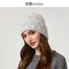 Gorros de Invierno para Mujer con Circunferencia de Cabeza Grande, Gorros de Punto de Diseñador, Fábrica de Gorros Transfronteriza de Amazon, Gorros Versátiles Elásticos sin Visera