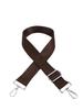 Bolso bandolera con correa de hombro ajustable y ensanchada, bolso de moda versátil con correa de hombro de alta gama.
