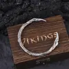 Europa Mais Vendido Retro Totem Casal Corvo Anel Aberto Padrão Pulseira. Pulseira Tendência Personalidade Masculina e Feminina Novo Estilo