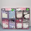 Anotações Adesivas Cartoon Sanrio Hello Kitty Bloco de Notas de Mesa de Alto Valor Fofo com Adesivos de Mensagem Adesivos