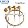 Termopar Blindado Tipo Wrnk-131K Resistor Térmico Tipo K 0-1300 Graus Sonda Resistente a Altas Temperaturas de Alta Precisão