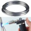 Alambre de soldadura de cobre y aluminio de baja temperatura con núcleo fundente de acero inoxidable con polvo de soldadura auxiliar, varilla de soldadura de cobre y aluminio, reparación de soldadura, aire acondicionado, refrigerador, refrigeración