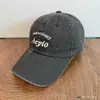 Marca Coreana de Moda Callejera de Nicho Unisex Casual Gorra de Béisbol Bordada Aeyio Estilo Nuevo Primavera/Verano Gorra de Pico de Pato