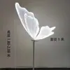 Tecido de Casamento Asas de Borboleta Luminosas Luzes de Decoração de Palco Luzes de Corredor de Casamento Decorações de Atmosfera de Cena Arranjo de Festa