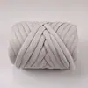 OHHIO nueva manta tejida a mano relleno de hilo núcleo tira de gasa lana gruesa material para hacer mantas DIY alambre de núcleo
