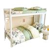 Juego de tres piezas para cama de dormitorio estudiantil Algodón puro 100% Algodón Dormitorio Individual 3 Cama litera de secundaria y universidad Juego de seis piezas