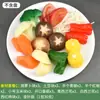Set de Verduras Plástico Falso Frutas y Verduras Modelos Decoraciones de Cocina Accesorios para Fotografía Juguetes para Niños