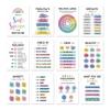 Póster de Salud Mental Transfronterizo Pintura Decorativa para Sala de Consultas Materiales de Tutoría Escolar Ajuste Emocional Gráfico de Pared Sin Marco