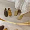 Zapatos Birkenstock con Hebilla Retro 2026 Otoño Nueva Versión Coreana Mocasines Versátiles Slip-On Zapatos de Mujer