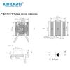 Chip macro 3535 contas de luz branca LM brilhante de cerâmica de 5 W 3535 SMD 1500 mA