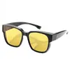 Gafas de Montura Cuadrada que se Pueden Usar como Cubierta para Gafas de Sol Graduadas, Antirreflejantes para Conducir de Noche, Lentes Fotocromáticas, Lentes Antirreflejantes Profesionales