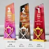 Trofeo de Cristal Año del Caballo 2026 Hecho a Medida para Empleados Destacados, Nuevo Diseño Creativo de Alta Gama y Elegante para Premios Anuales