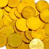 Decoração de Festa de Festival Irlandês Transfronteiriço Moedas de Trevo Grama da Sorte Moedas de Ouro Suprimentos de Decoração para o Dia de São Patrício